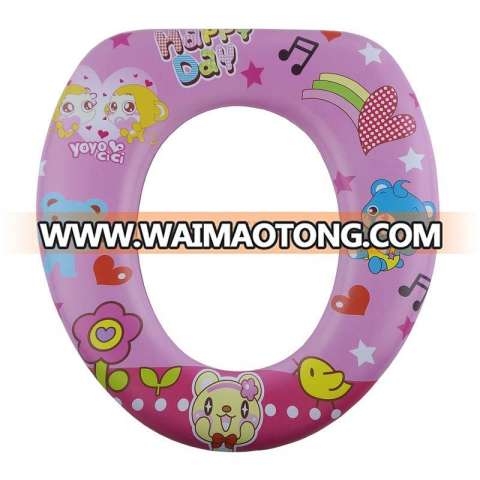 12'' baby soft eco-friendly toilet seat ,soft toilet seat cover,potty seat